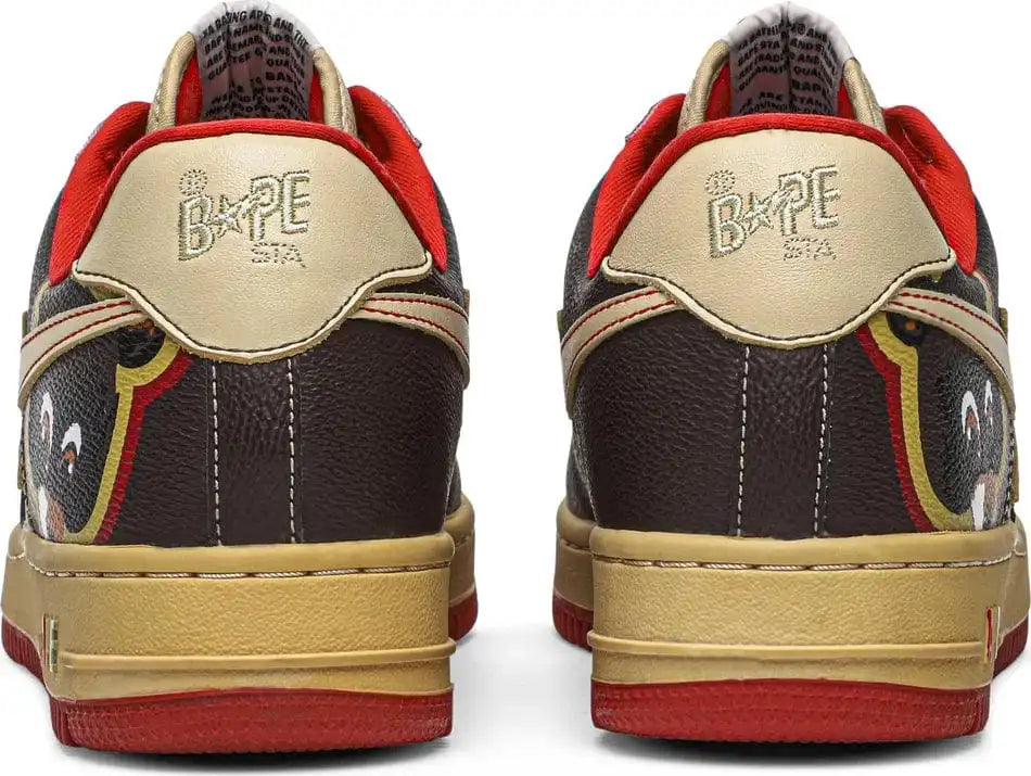 A Bathing Ape BapeSta Low Kanye West College Dropout Yeezy
