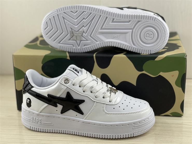 Bape Jound Blanco Azul Marino
