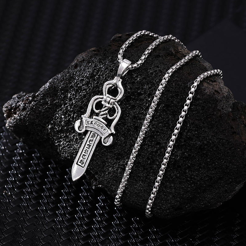 Corazones Cromados Collar