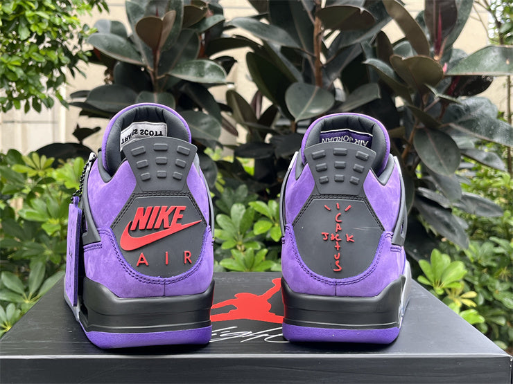 Travis Scott x Air Jordan 4 Morado