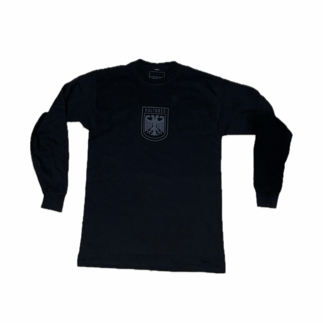 Camiseta de manga larga negra Vultures