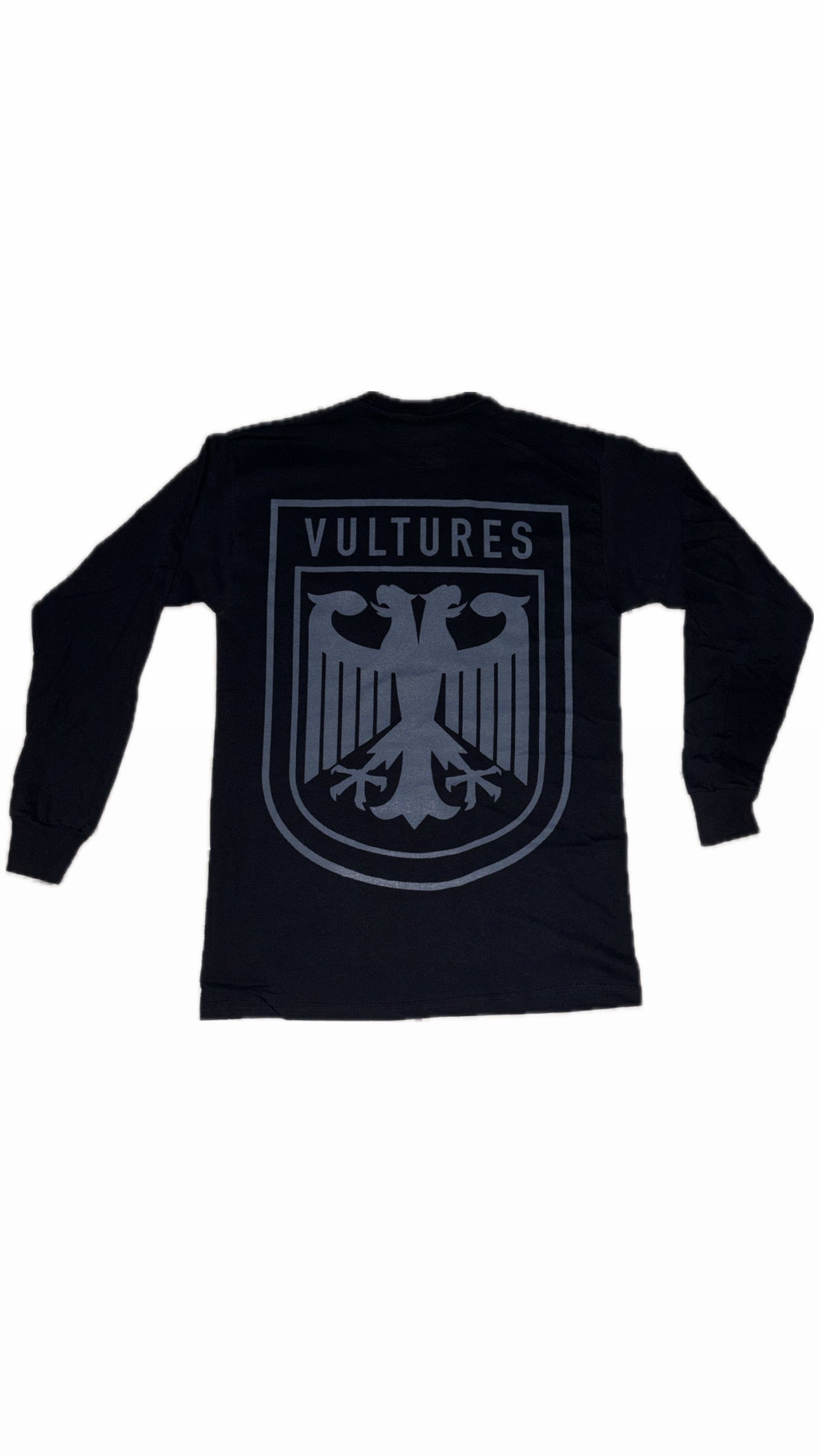 Camiseta de manga larga negra Vultures