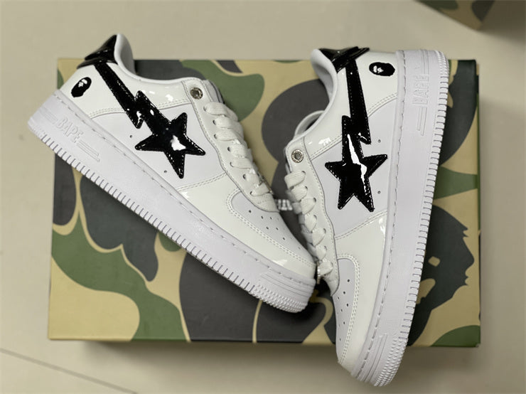 Bape Jound Blanco Azul Marino