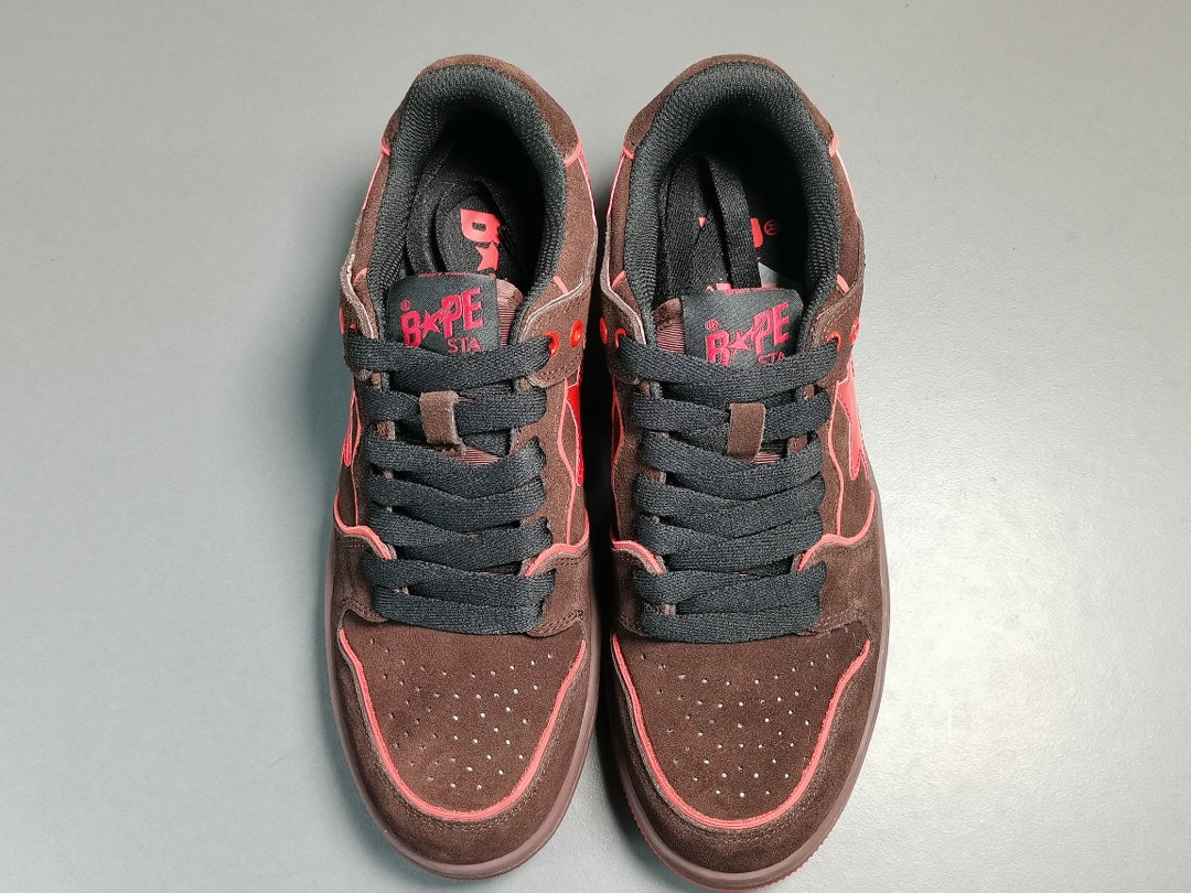 Bape sk8 marrón