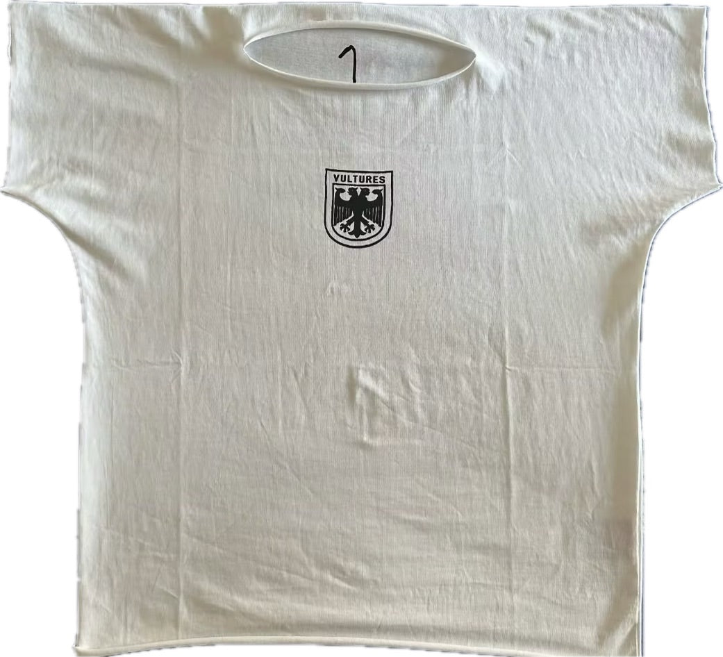 Camiseta blanca de buitres G5