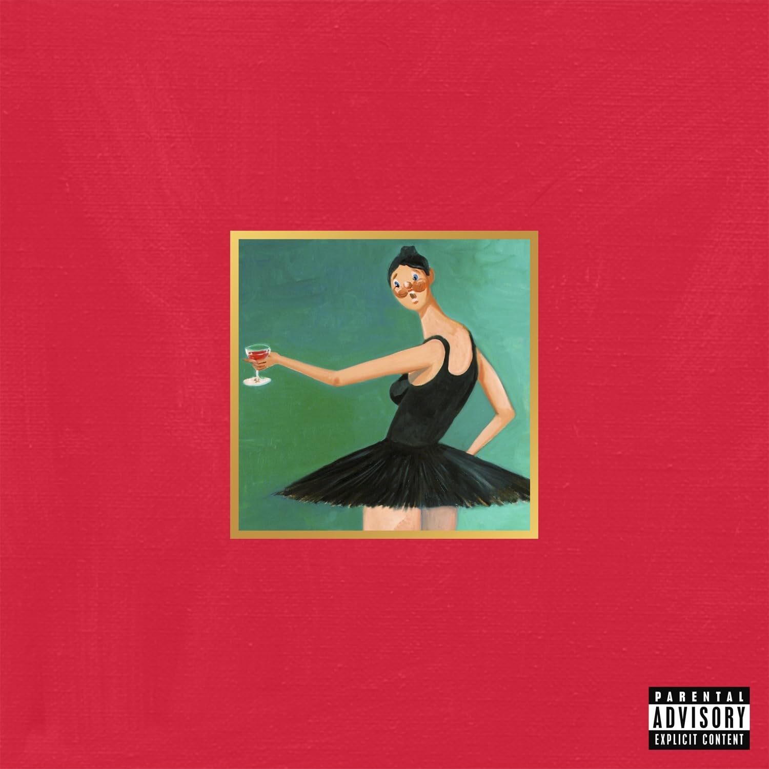 CD de My Beautiful Dark Twisted Fantasy.