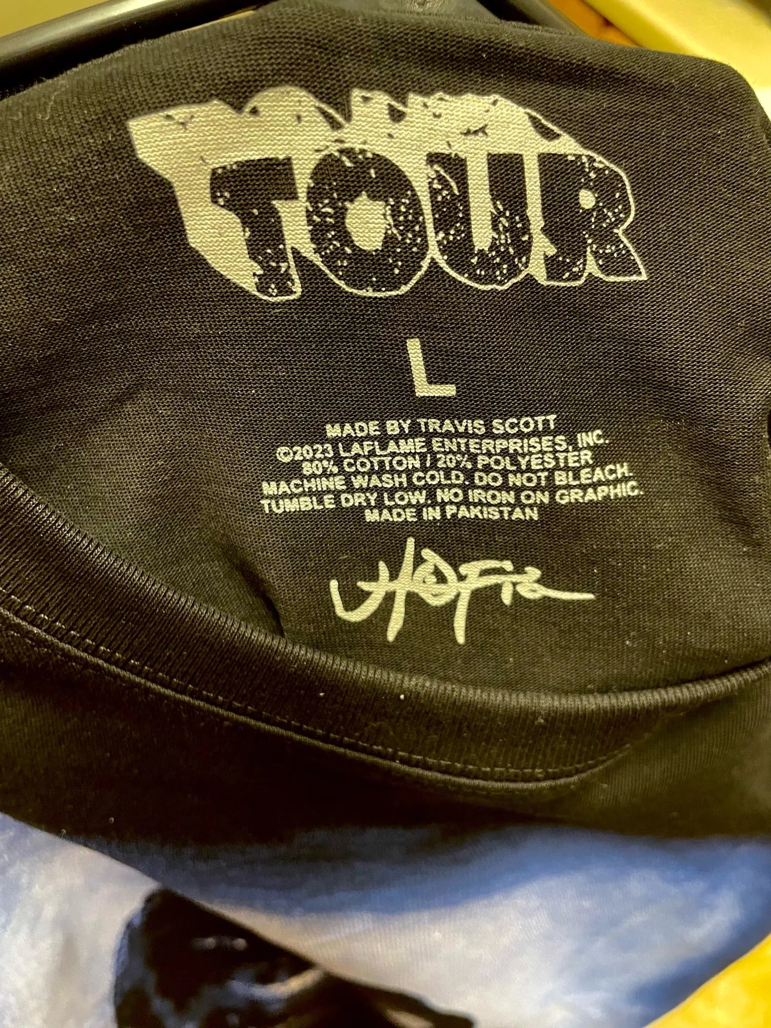 Travis Scott Utopia Circus Maximus Gira 2023 Negra