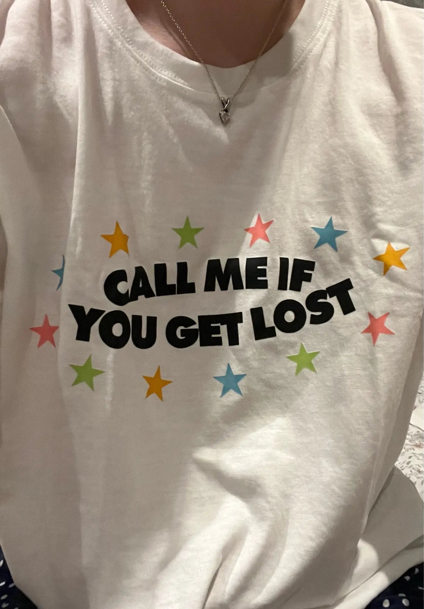 Camiseta con el logo de Call Me If You Get Lost