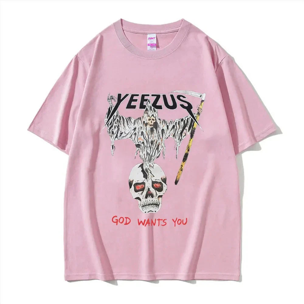 Camiseta Yeezus God Wants You
