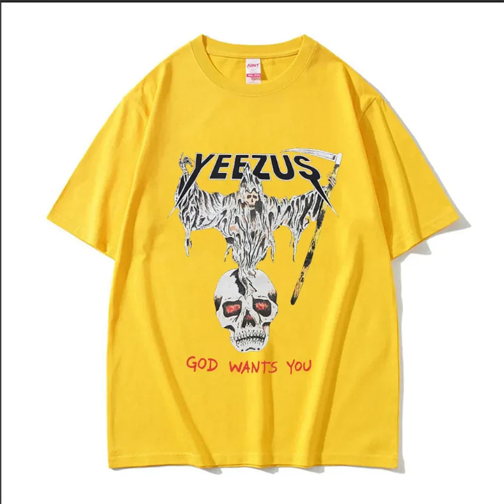 Camiseta Yeezus God Wants You