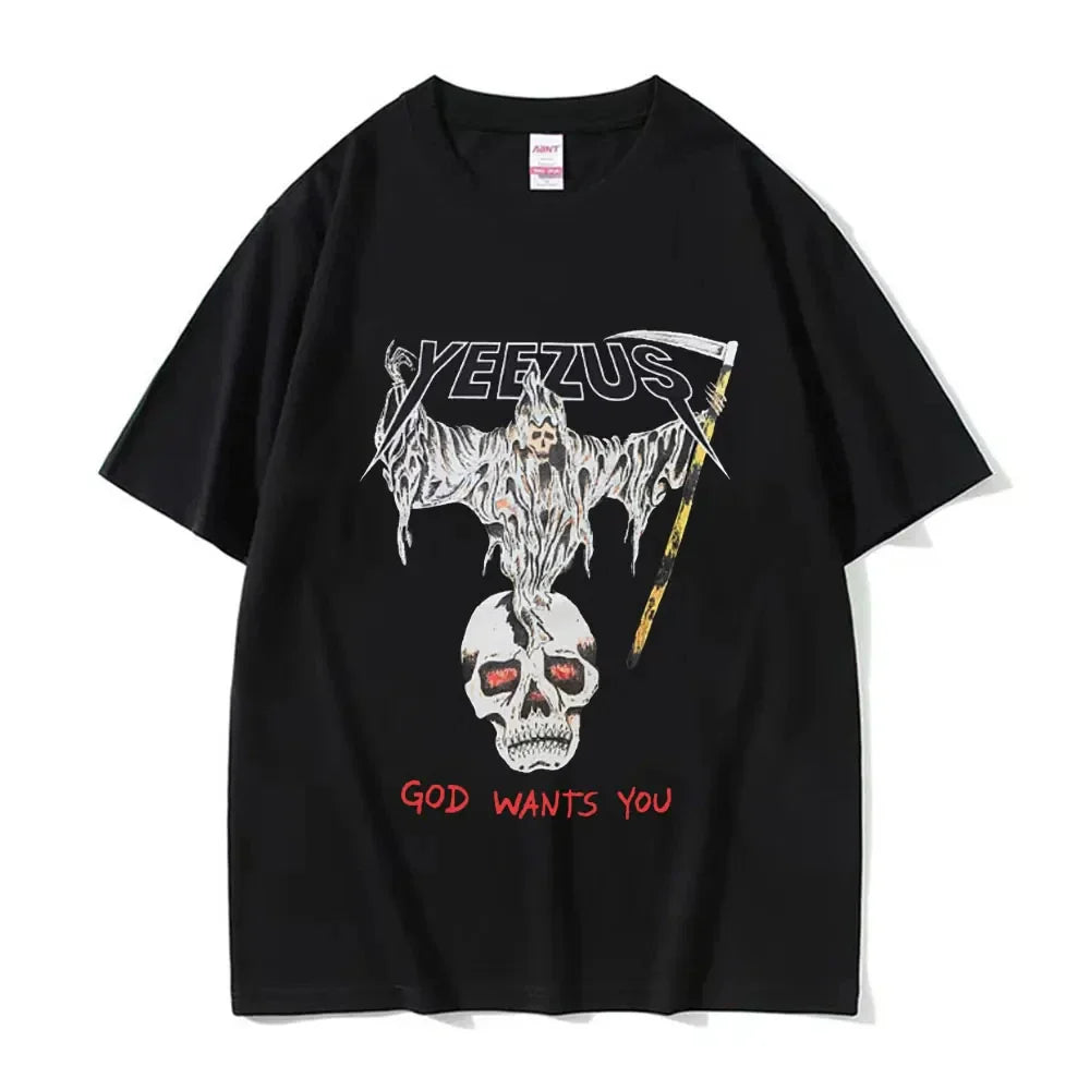 Camiseta Yeezus God Wants You
