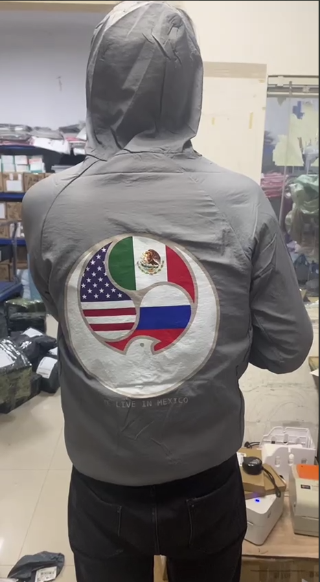 YE LIVE IN MEXICO WINDBREAKER