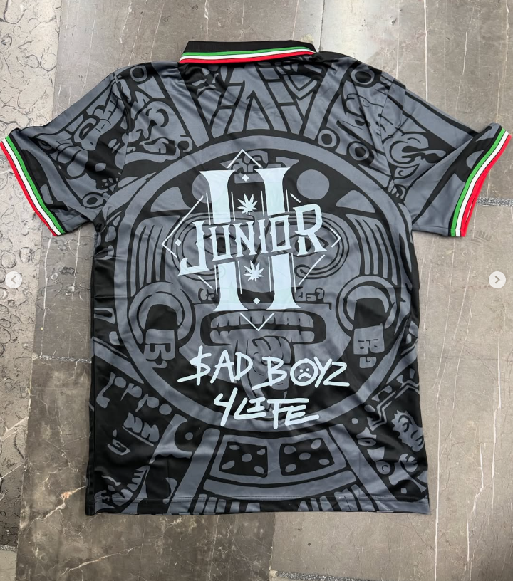 JUNIOR H X MÉXICO CAMISETA NEGRA