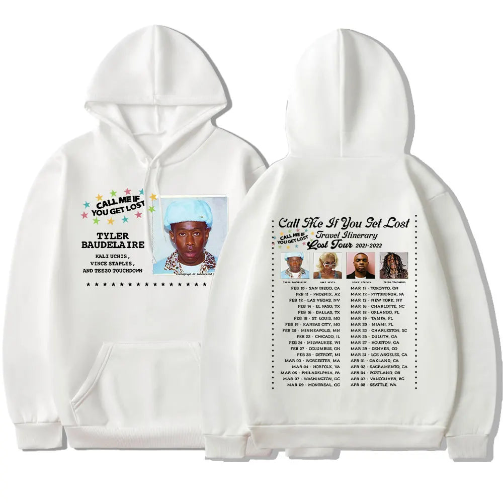 Sudadera con Capucha Call Me If You Get Lost