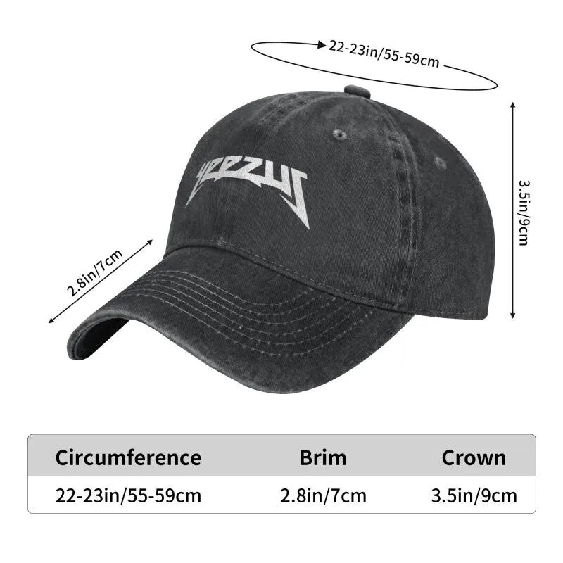 Gorra deslavada Yeezus