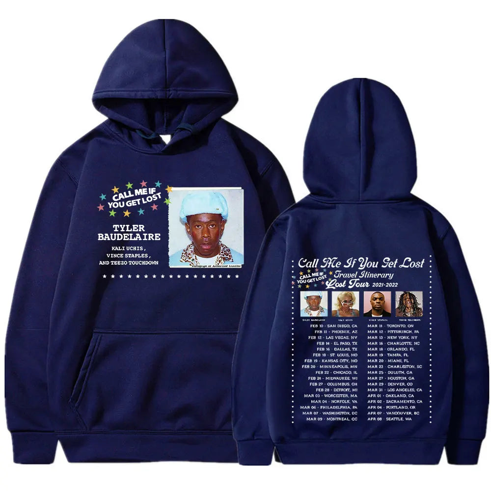 Sudadera con Capucha Call Me If You Get Lost
