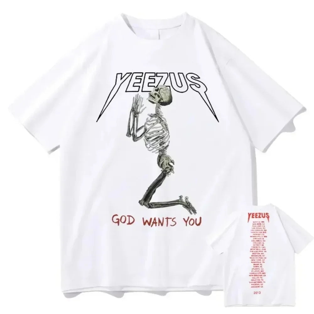 Camiseta Yeezus Gods Wants You