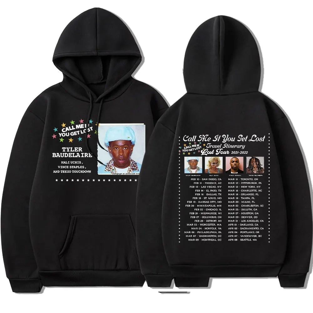 Sudadera con Capucha Call Me If You Get Lost