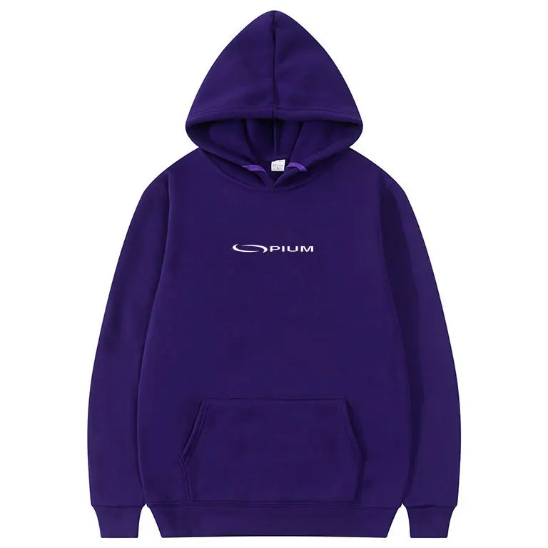 Sudadera con capucha y logo Opium