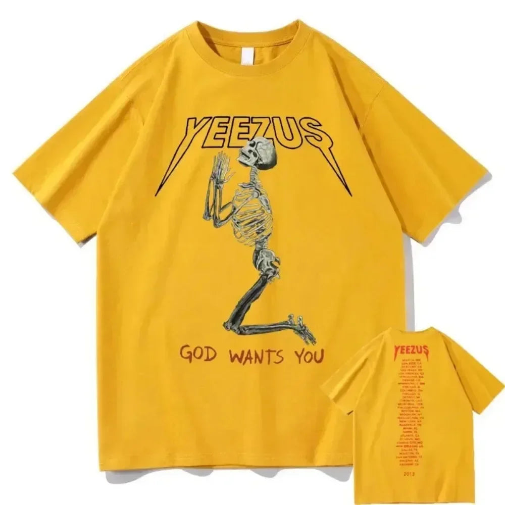 Camiseta Yeezus Gods Wants You