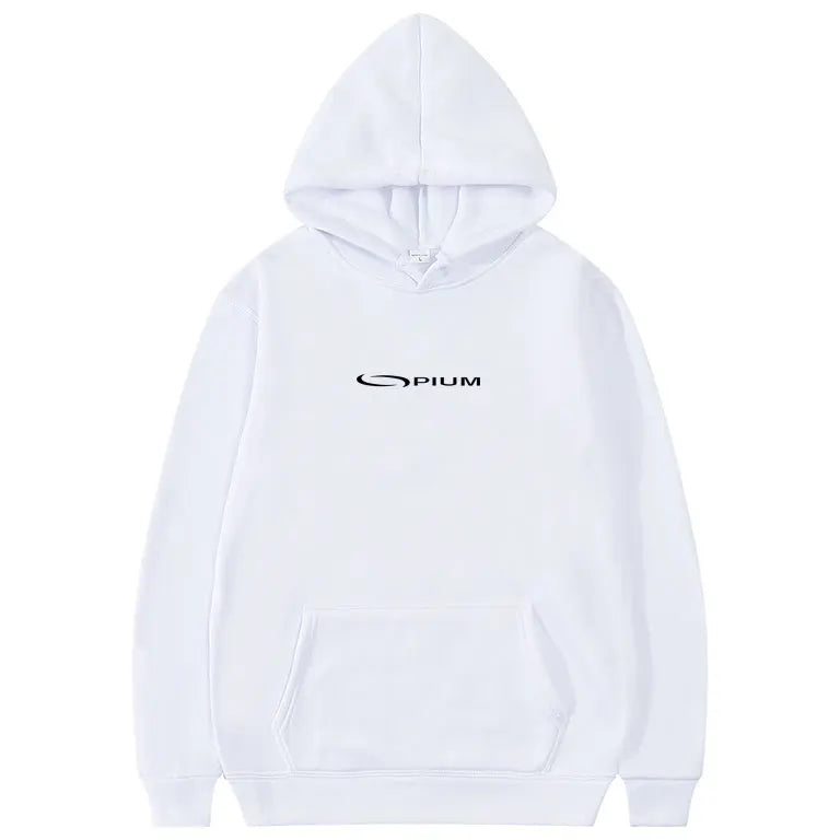 Sudadera con capucha y logo Opium