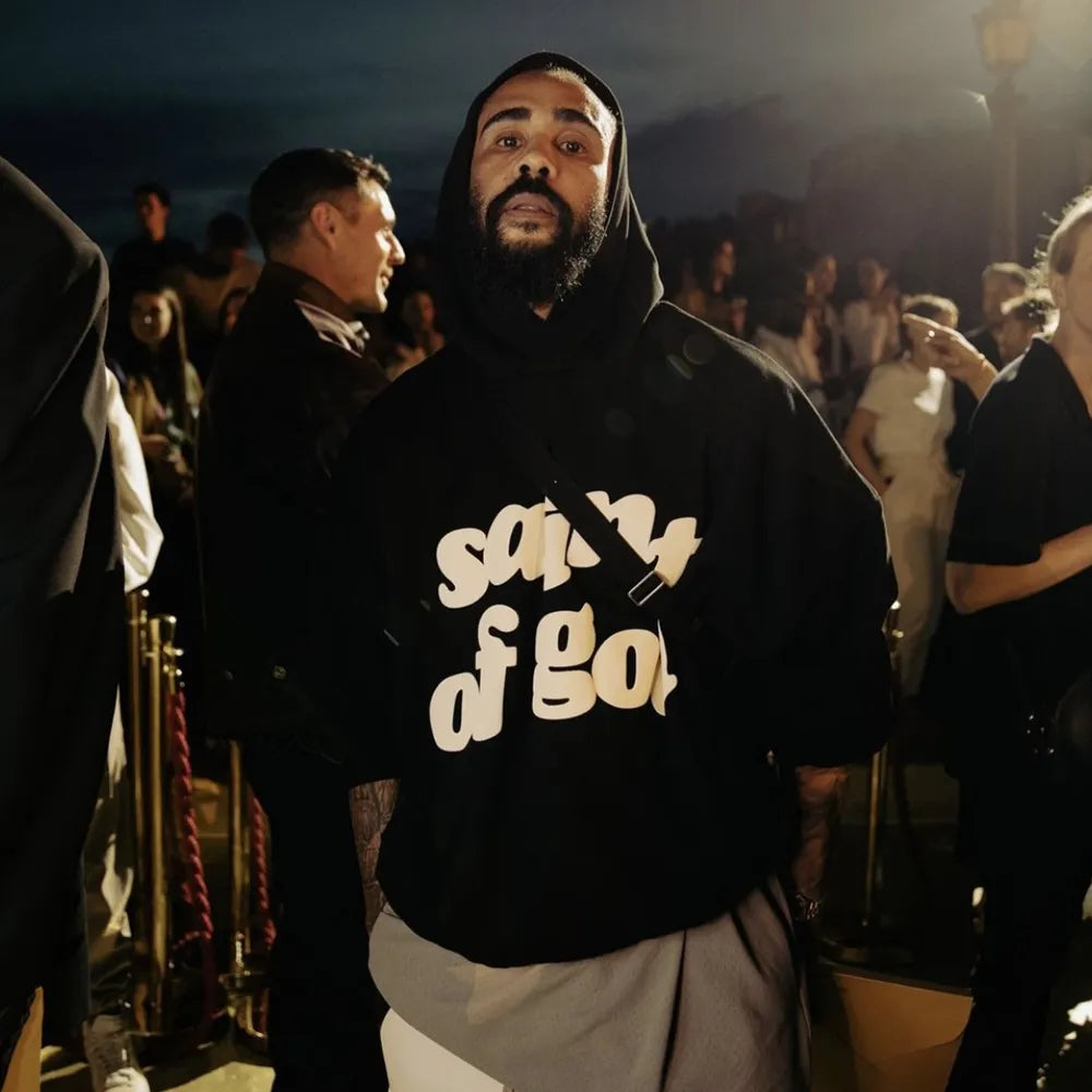 Sudadera con capucha "Santo de Dios"