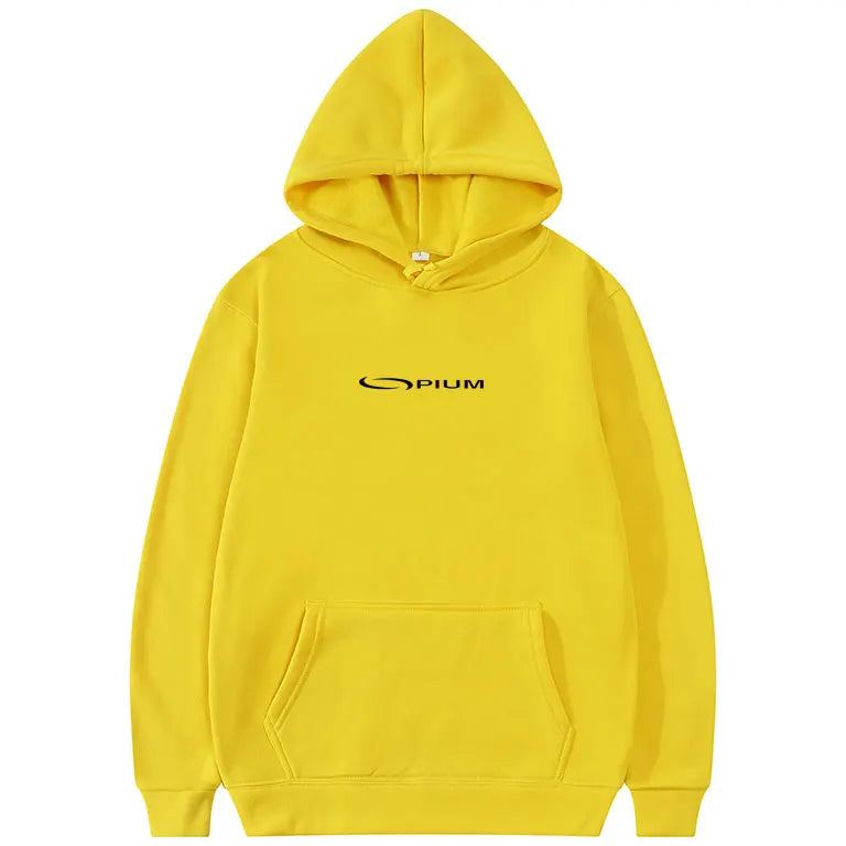 Sudadera con capucha y logo Opium