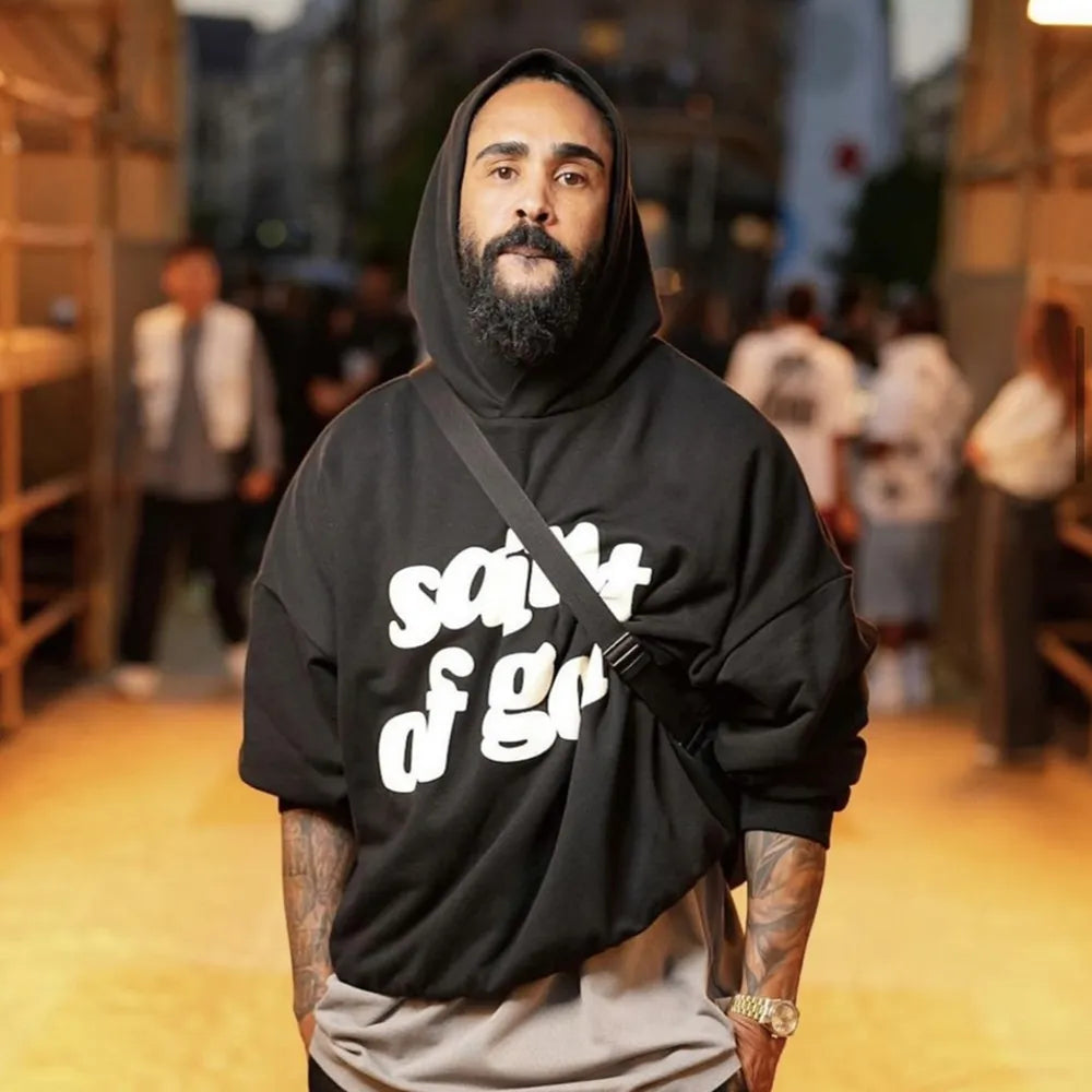 Sudadera con capucha "Santo de Dios"