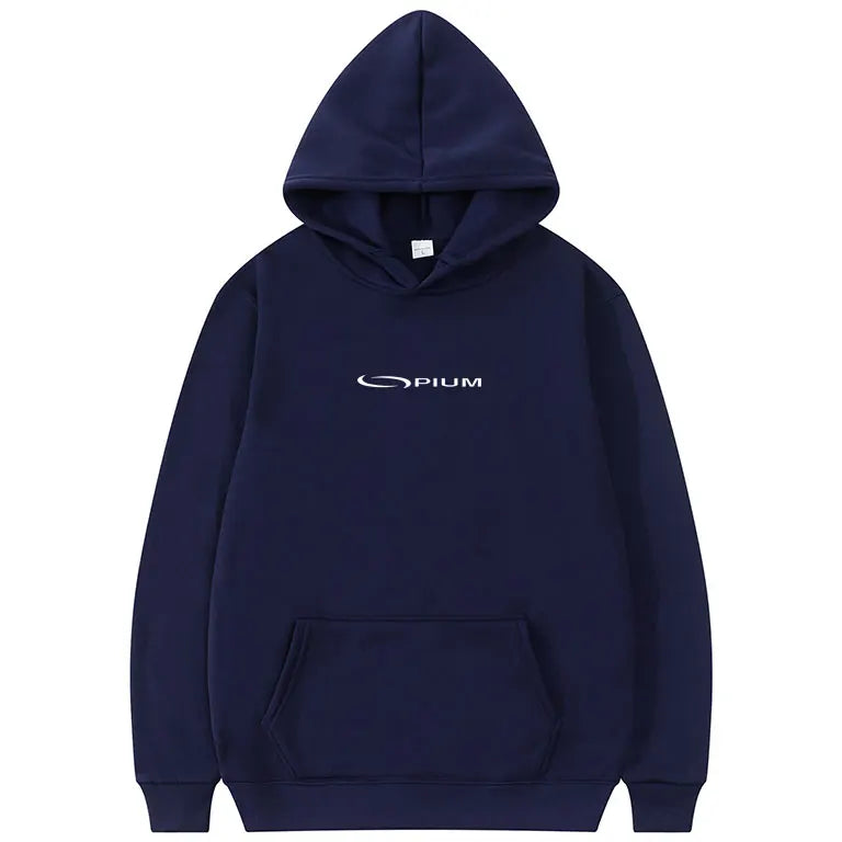 Sudadera con capucha y logo Opium