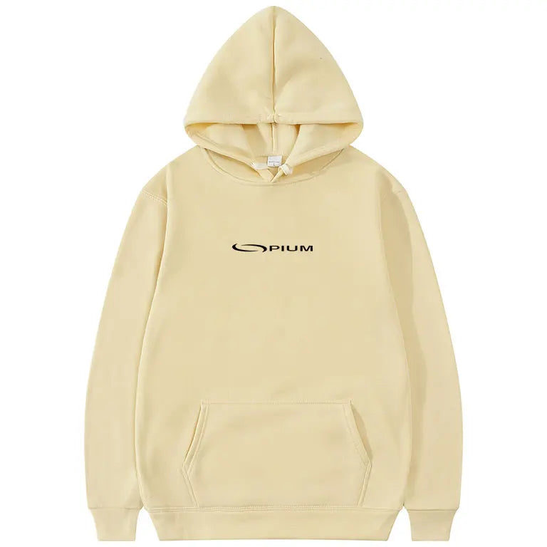 Sudadera con capucha y logo Opium