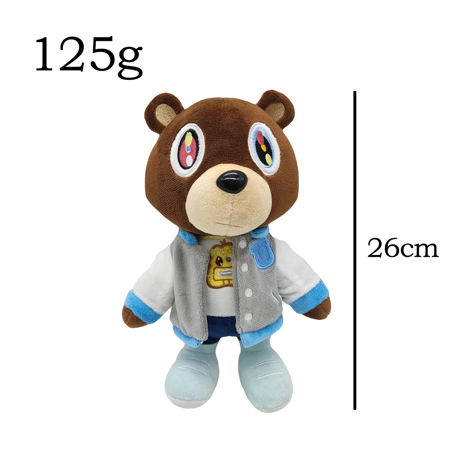 Oso de peluche de graduación de Kanye West
