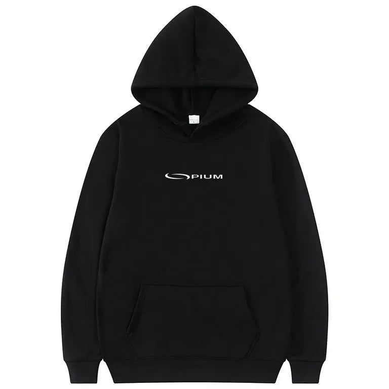 Sudadera con capucha y logo Opium