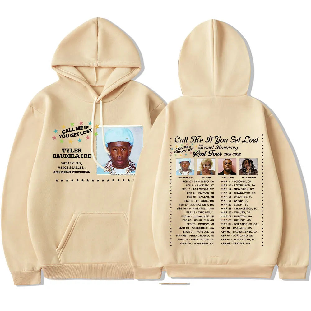 Sudadera con Capucha Call Me If You Get Lost