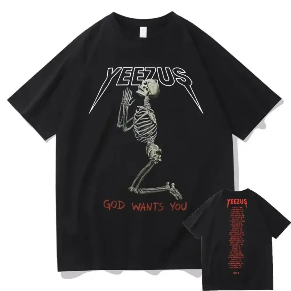 Camiseta Yeezus Gods Wants You