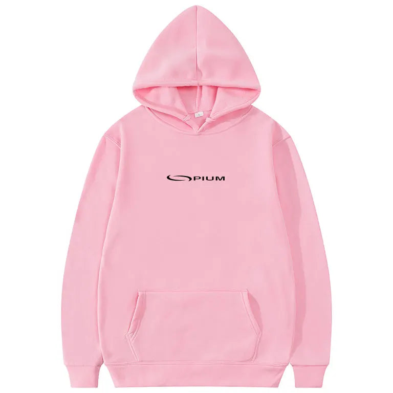Sudadera con capucha y logo Opium