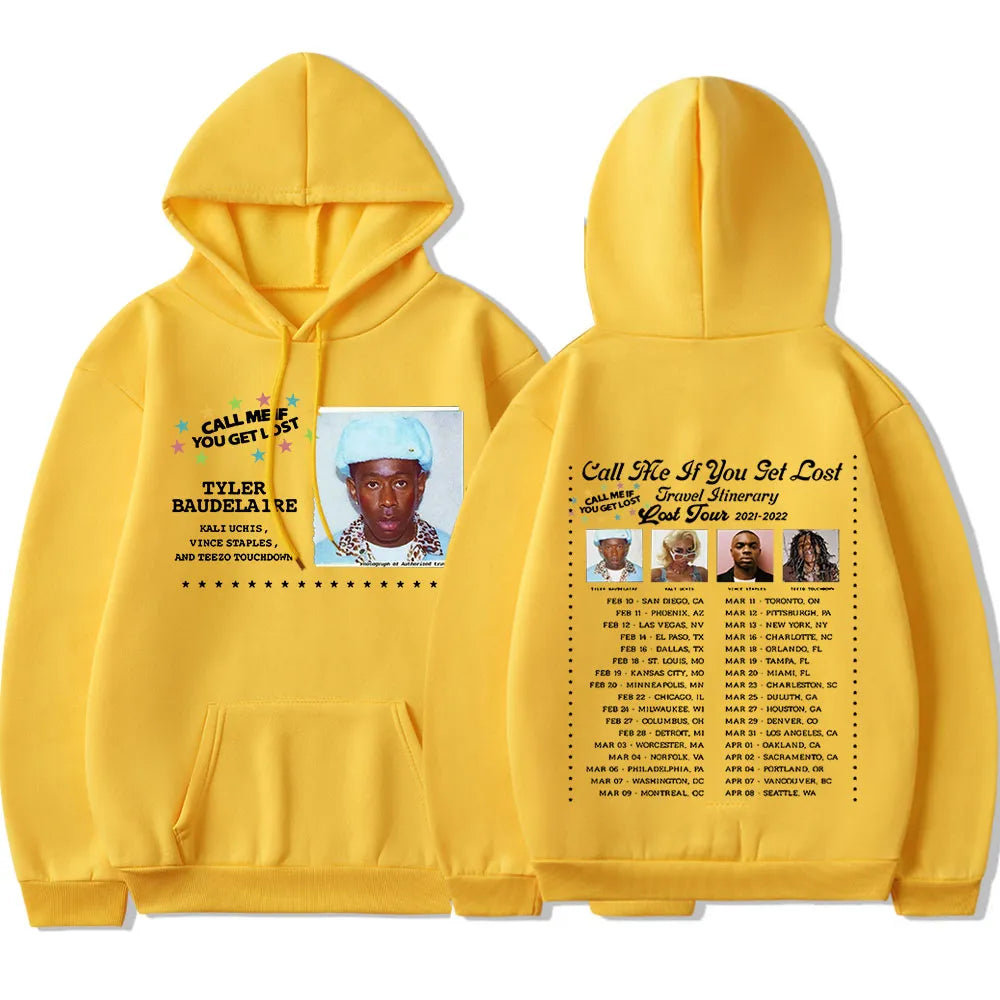 Sudadera con Capucha Call Me If You Get Lost
