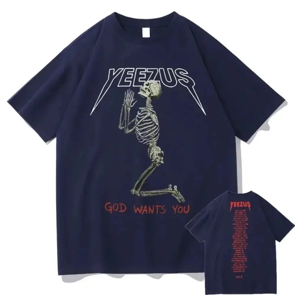 Camiseta Yeezus Gods Wants You