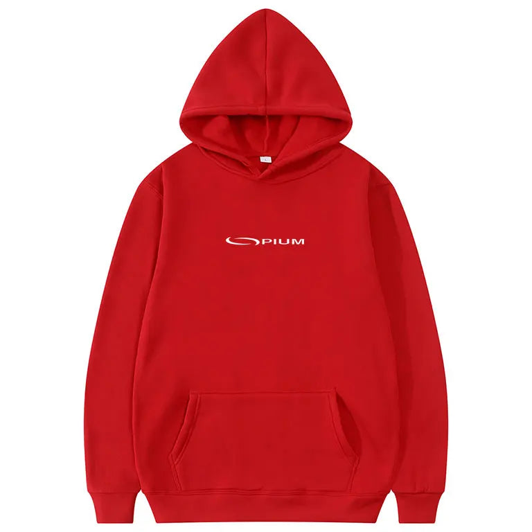 Sudadera con capucha y logo Opium