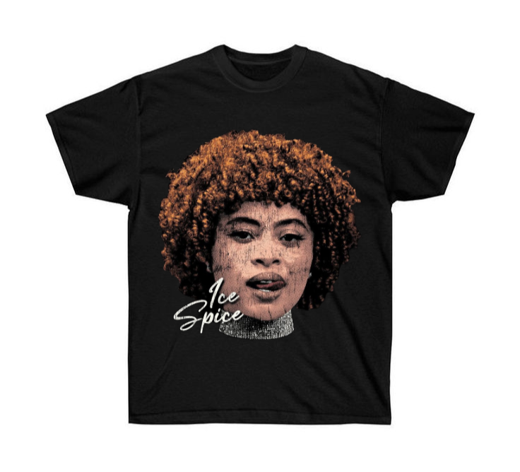 Camiseta con la cabeza de Ice Spice