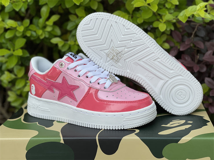 BAPE Sta Low Camuflaje Rosa