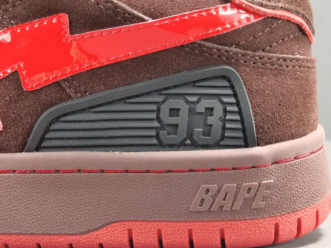Bape sk8 marrón