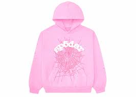 Sudadera con capucha SP5DER rosa (2)