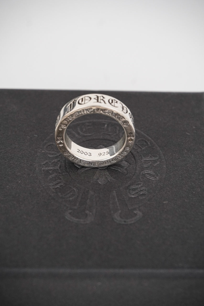 Anillo Corazones Cromados