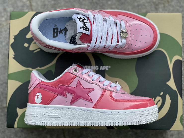 BAPE Sta Low Camuflaje Rosa