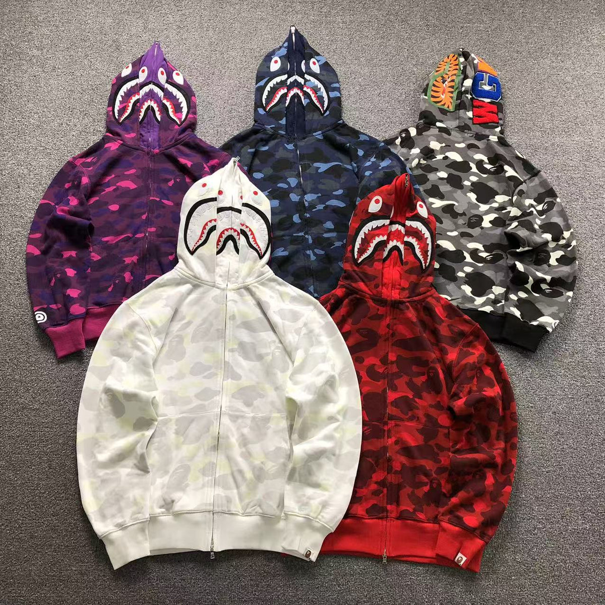 Bape Hoodies TOP QUALITY (doble gorro)