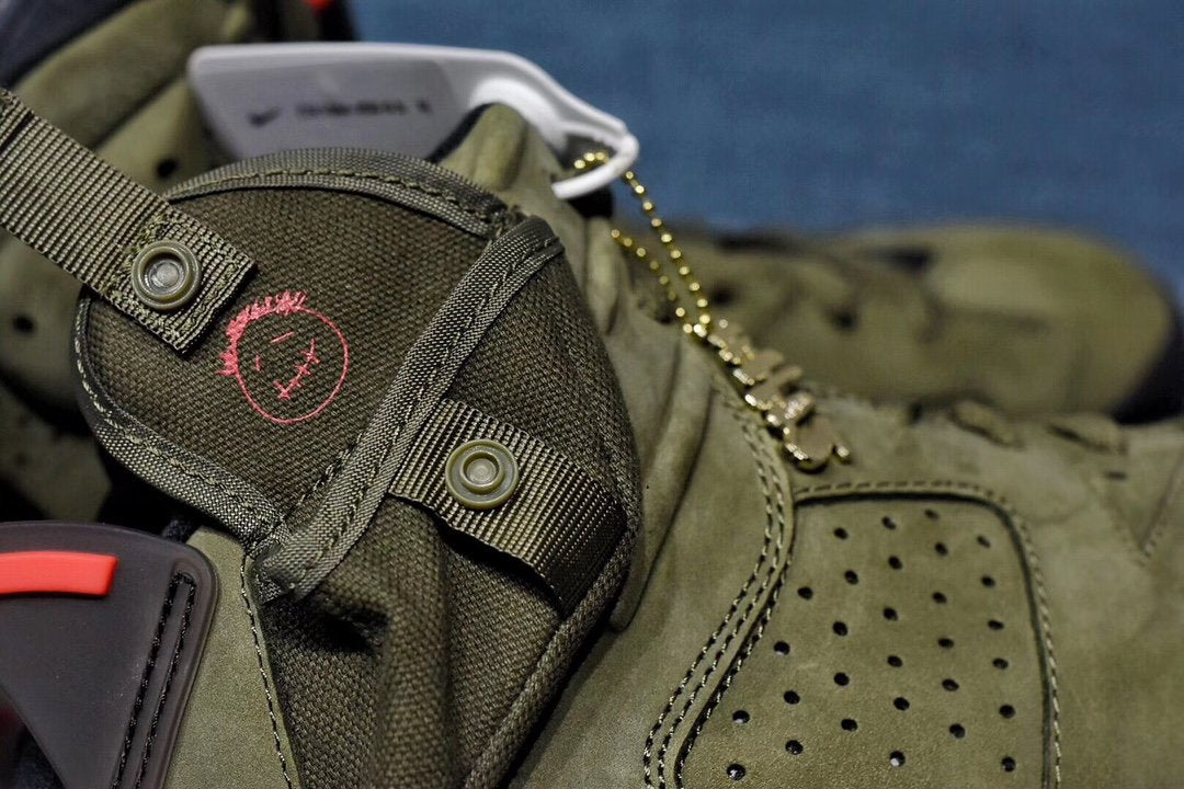 Nike Air Jordan 6 Retro Travis Scott Verde Militar