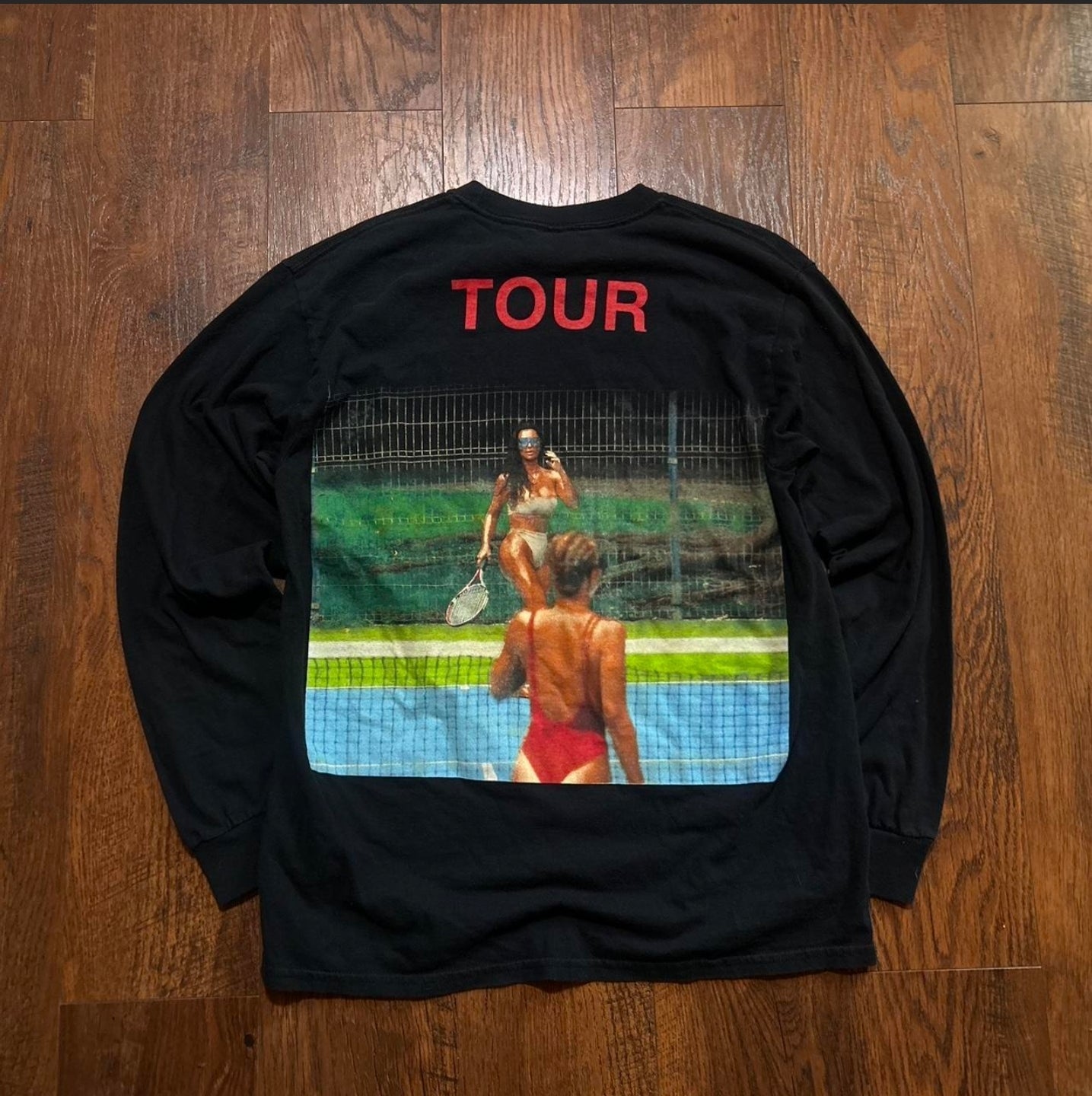 Kanye West Gira Saint Pablo Kim K Camiseta Manga Larga Gira