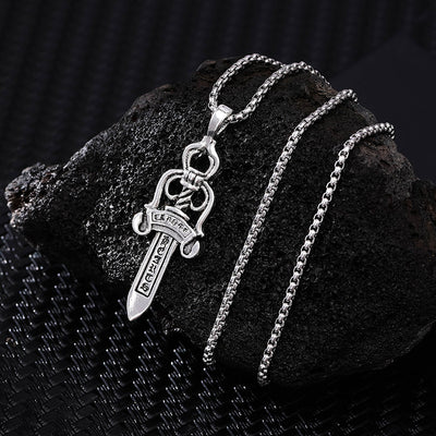 Corazones Cromados Collar