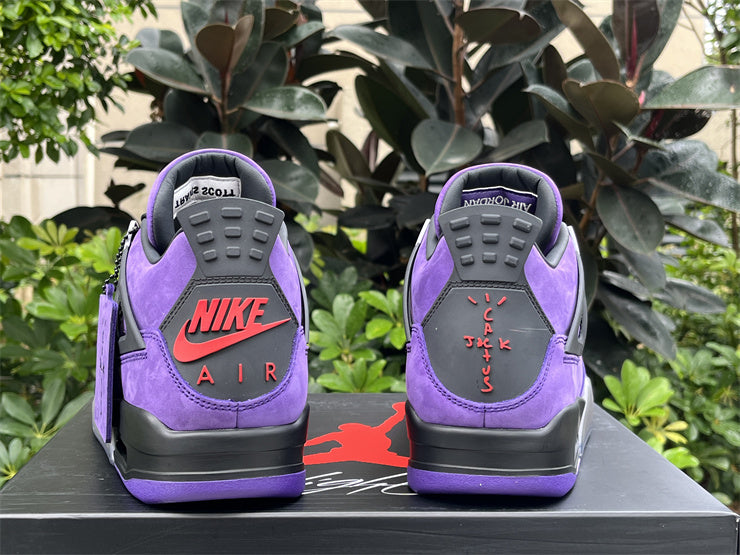 Travis Scott x Air Jordan 4 Purple