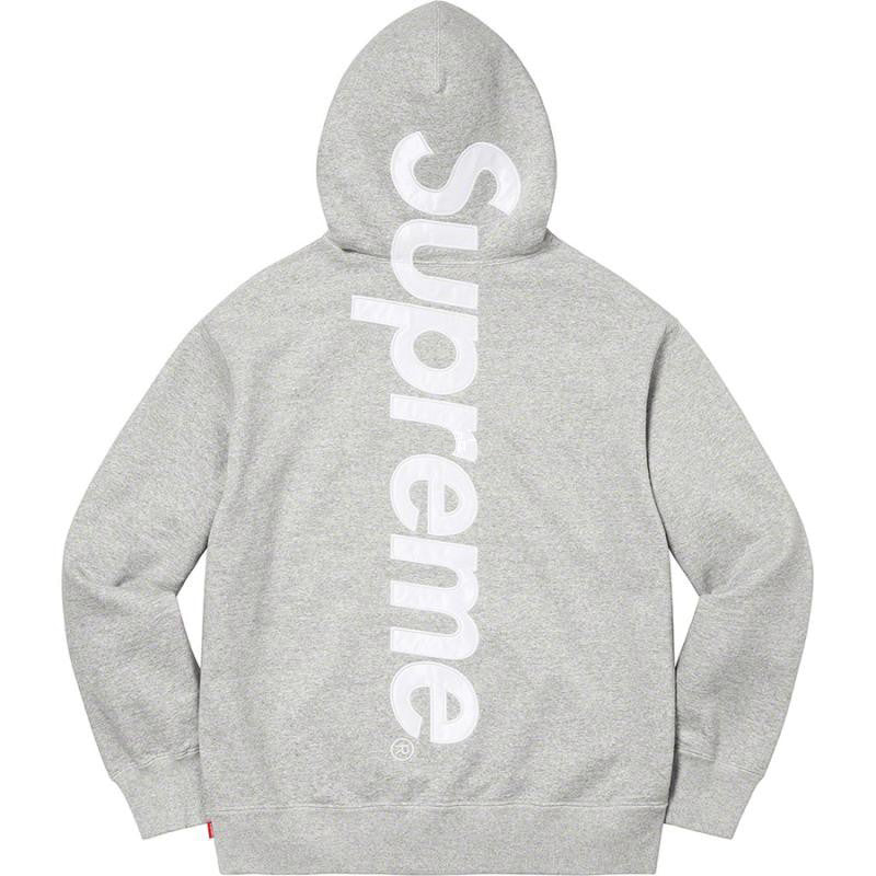 Supr3me 22FW Satin Appliqué HoodIE